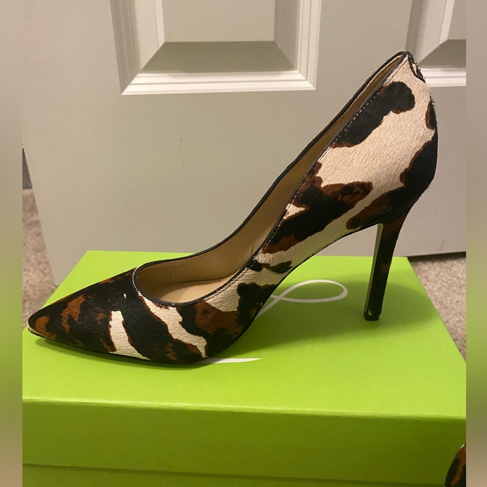 Sam Edelman Multicolor Animal Print Heels - Picture 2 of 6